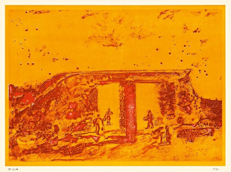 Auf diesem Bild ist das folgende Kunstwerk zu sehen: Thomas Schütte. „Bunker N“. 2005.