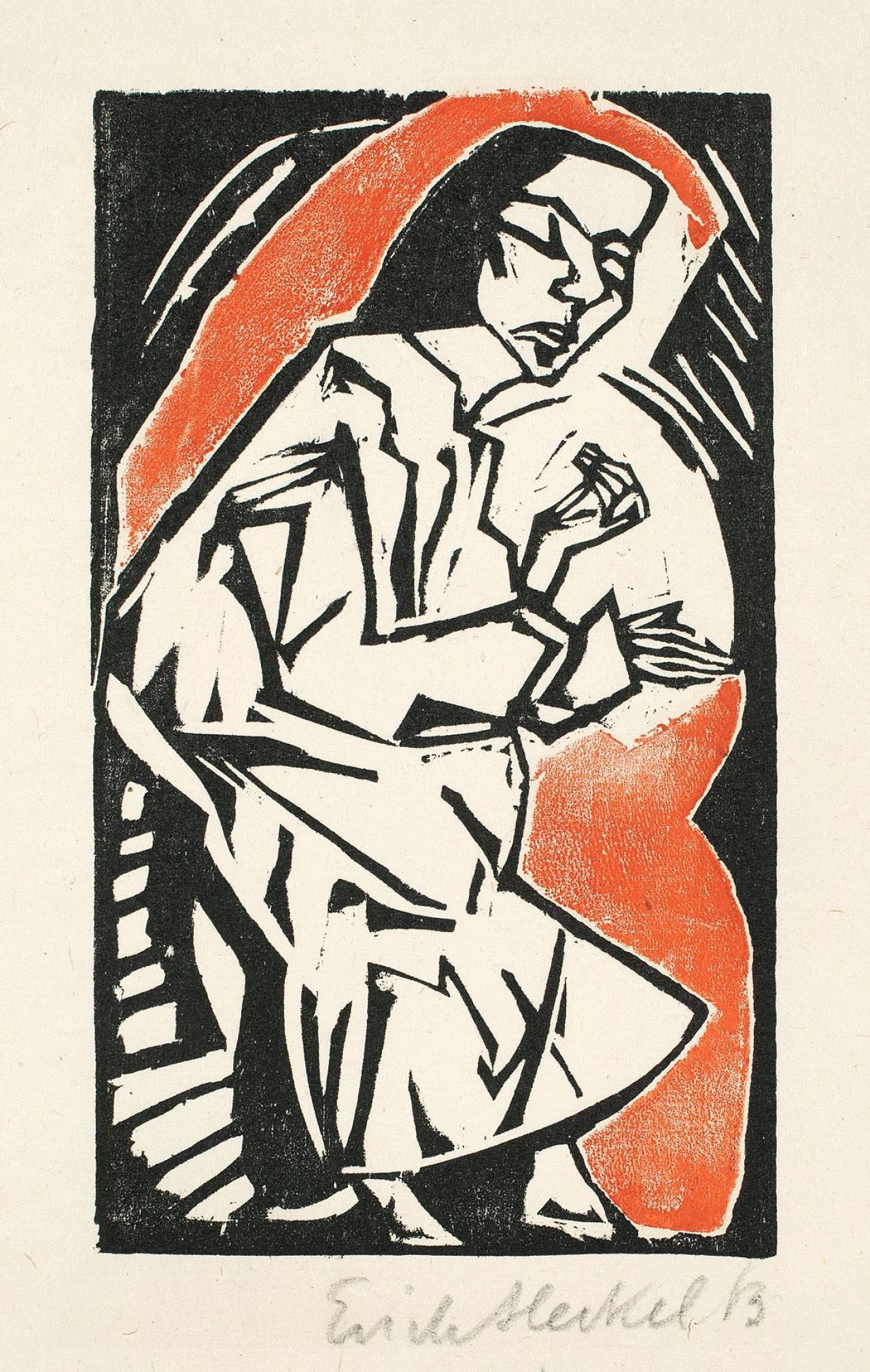 Auf diesem Bild ist das folgende Kunstwerk zu sehen:  Mappenwerk. „Dritte Ganymed-Mappe“. 1924.