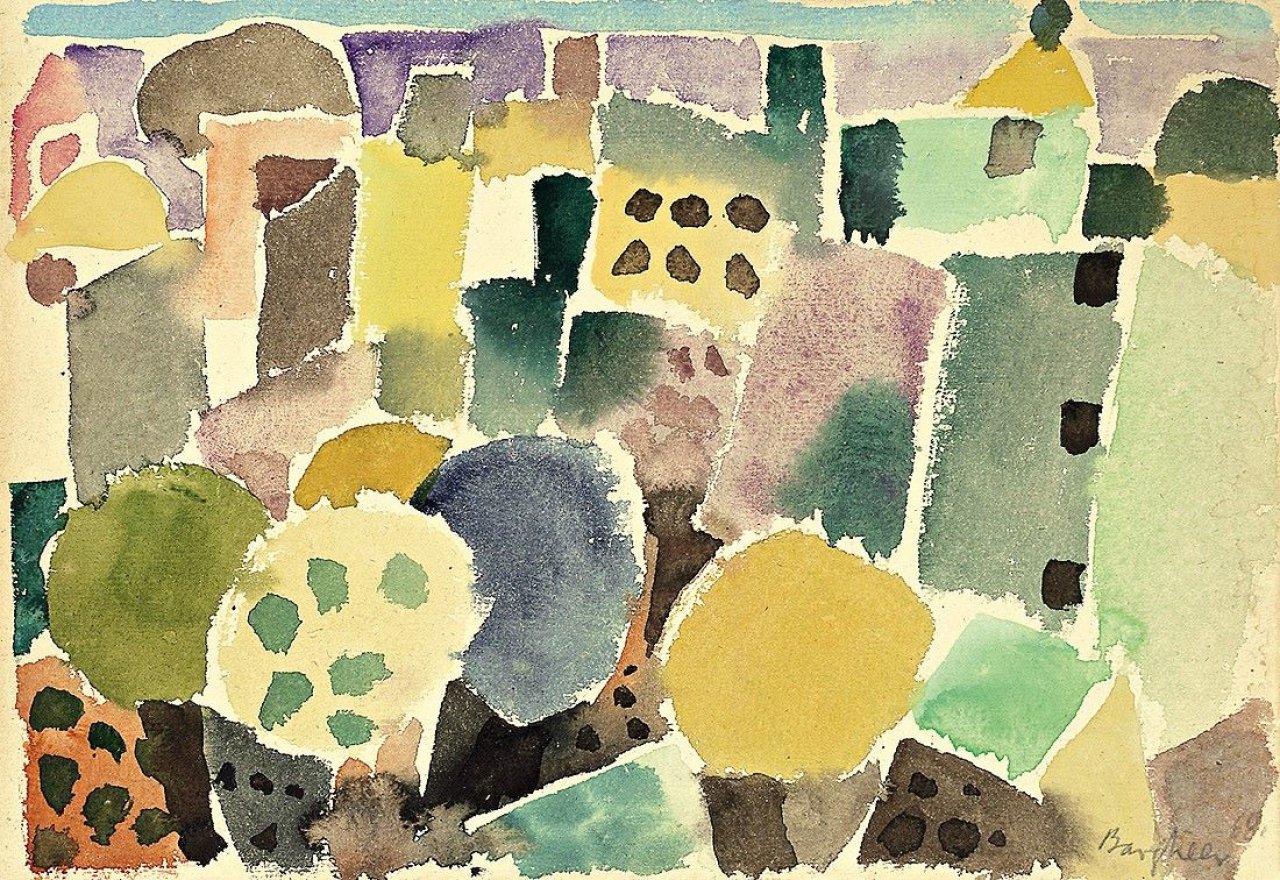 Auf diesem Bild ist das folgende Kunstwerk zu sehen: Eduard Bargheer. Ischia. 1968.