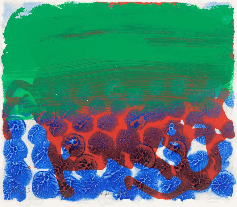 Auf diesem Bild ist das folgende Kunstwerk zu sehen: Howard Hodgkin. „Window (Fenster)“. 1997.