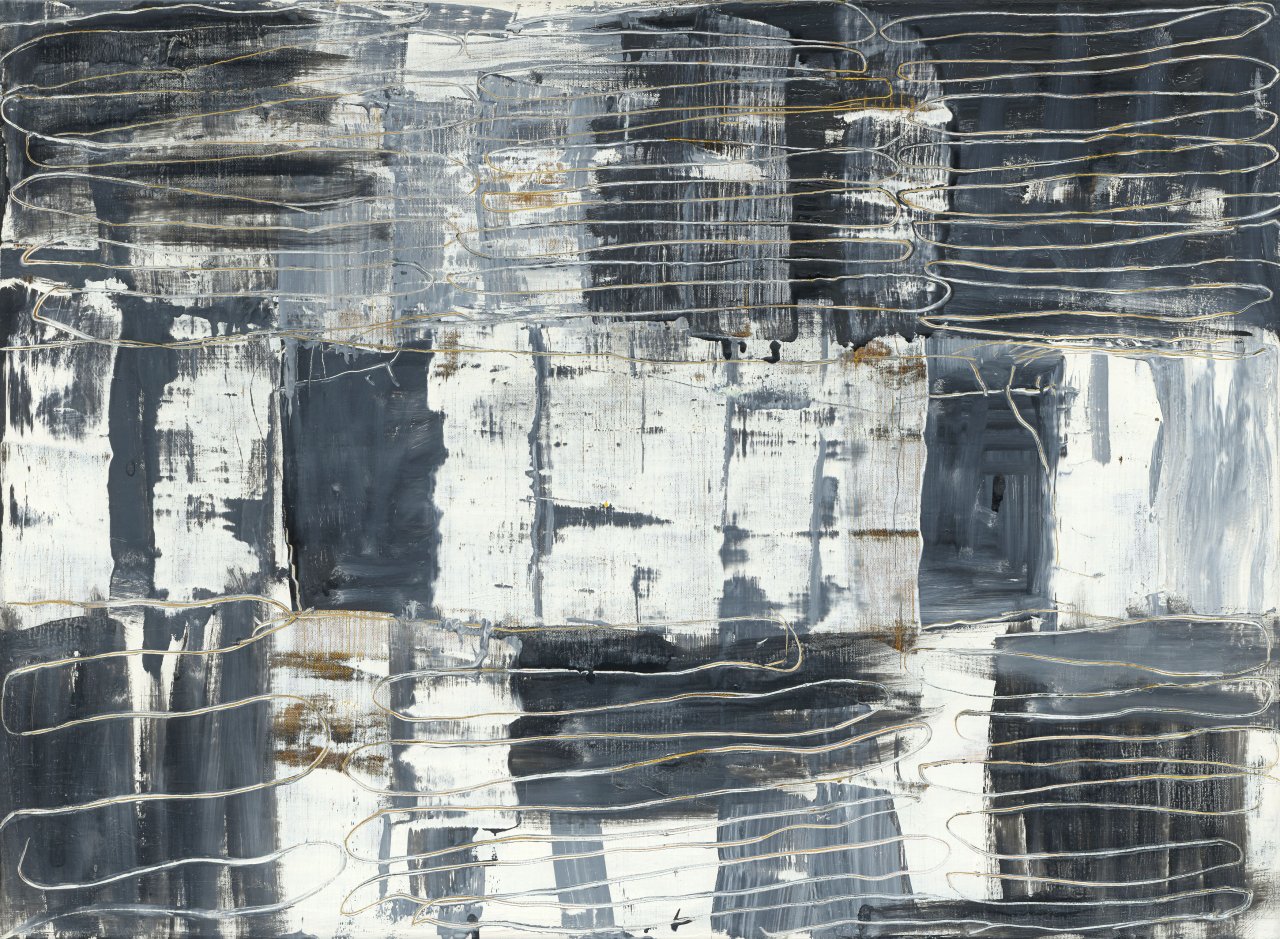 Auf diesem Bild ist das folgende Kunstwerk zu sehen: Olav Christopher Jenssen. „Veritable“. 1995.