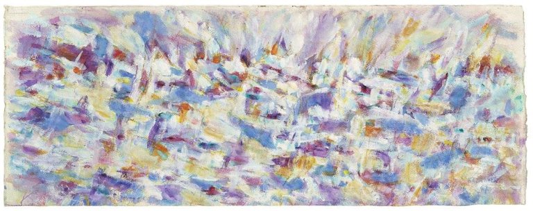 Auf diesem Bild ist das folgende Kunstwerk zu sehen: Jean Bazaine. „Marée haute à midi“. 1967.