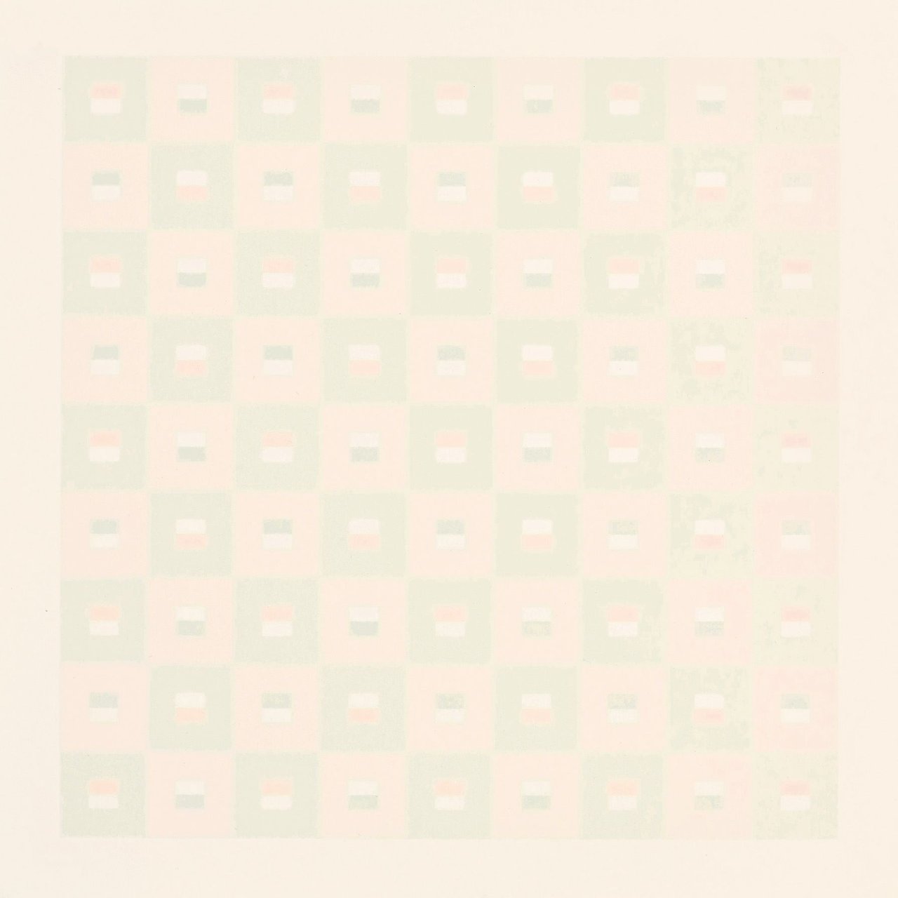 This picture shows the following artwork: Antonio Calderara. „Progetto Q81“. 1973.