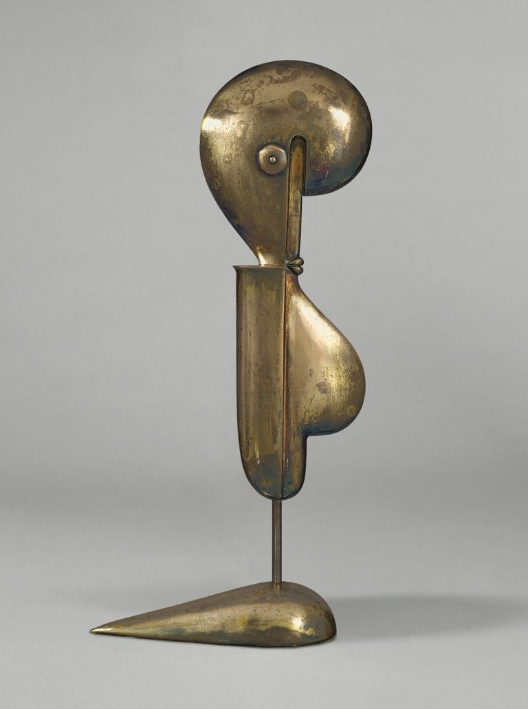 Auf diesem Bild ist das folgende Kunstwerk zu sehen: Oskar Schlemmer. „Groteske“. 1923.