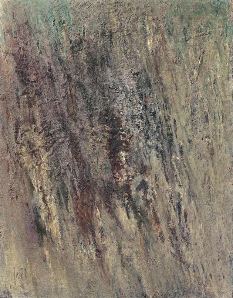 Auf diesem Bild ist das folgende Kunstwerk zu sehen: Winfred Gaul. Ohne Titel. 1957.