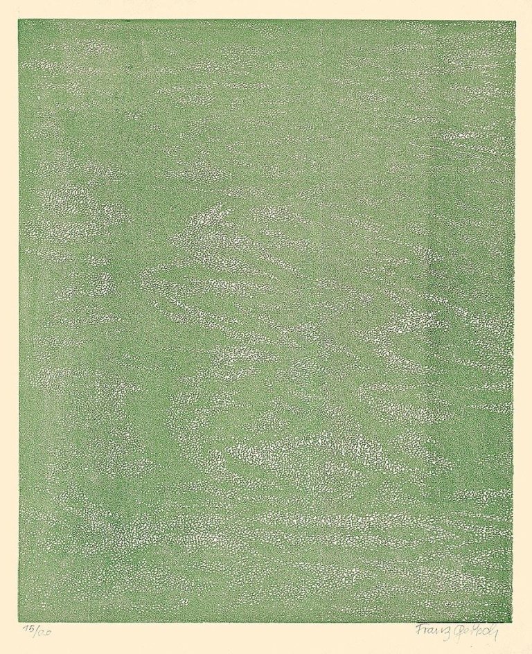 Auf diesem Bild ist das folgende Kunstwerk zu sehen: Franz Gertsch. „Wasser“. 2005.