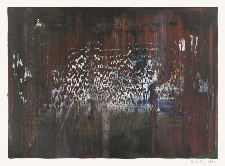 This picture shows the following artwork: After Gerhard Richter. „Werk Nr. 641/2“. 1990.