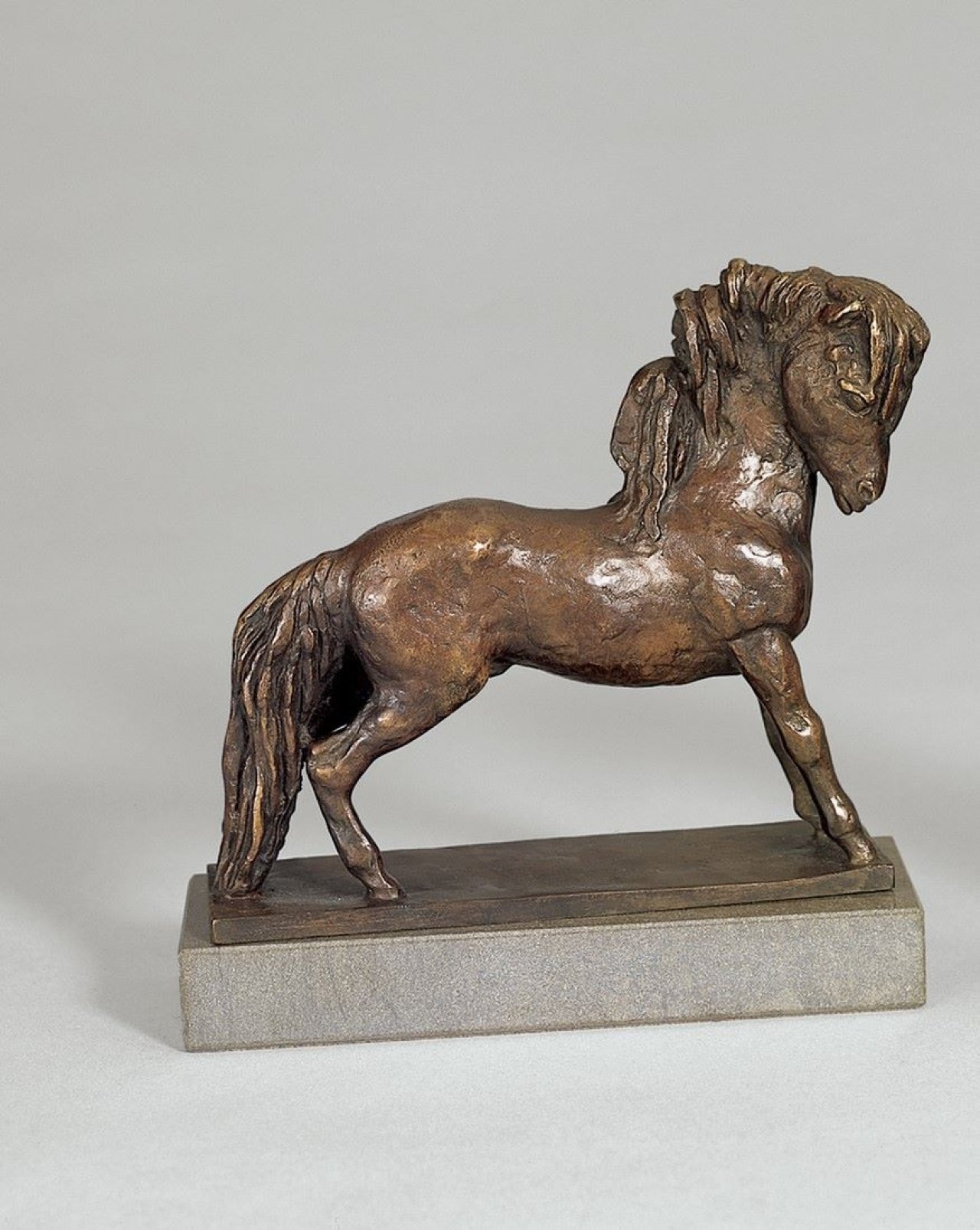 This picture shows the following artwork: Renée Sintenis. „Ponyhäuptling“. 1940.