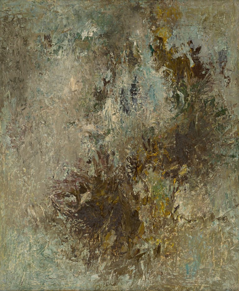 Auf diesem Bild ist das folgende Kunstwerk zu sehen: Winfred Gaul. Ohne Titel. 1956.