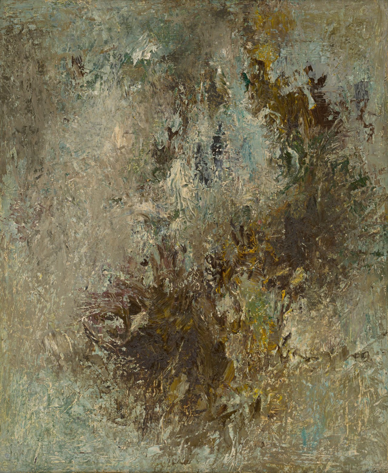 Auf diesem Bild ist das folgende Kunstwerk zu sehen: Winfred Gaul. Ohne Titel. 1956.