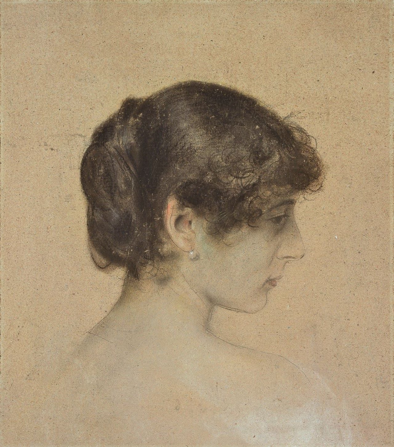 Auf diesem Bild ist das folgende Kunstwerk zu sehen: Franz von Lenbach. „Miss Meadows“.