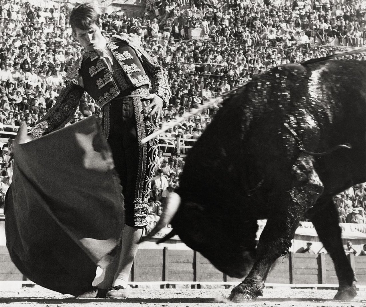 This picture shows the following artwork: Lucien Clergue. Untitled, from: „El Cordobés“.. 1965.