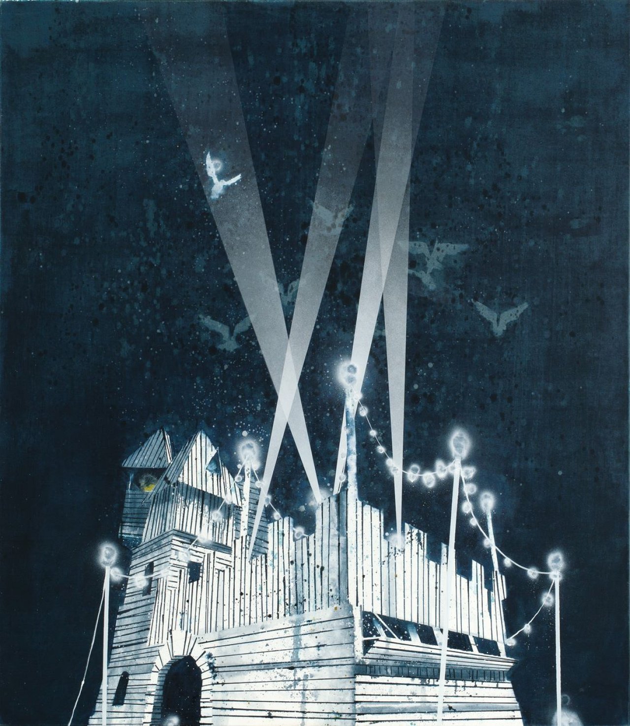 Auf diesem Bild ist das folgende Kunstwerk zu sehen: Henning Kles. Fort d’argent. 2005.