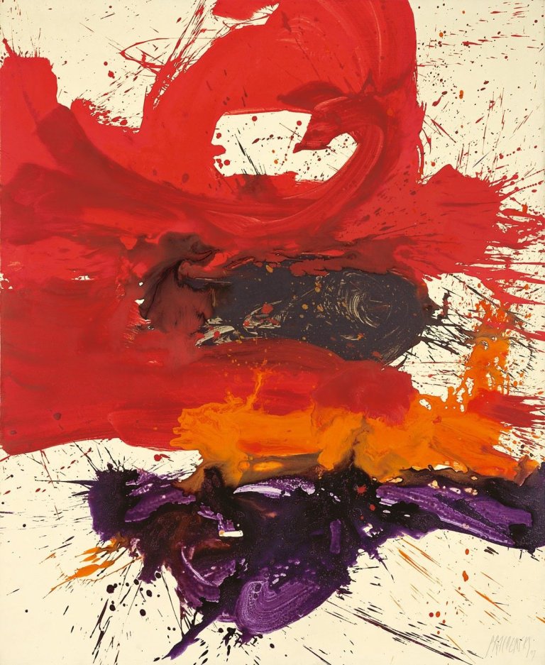 Auf diesem Bild ist das folgende Kunstwerk zu sehen: Markus Prachensky. „S. Angelo Duke IV“. 1977.
