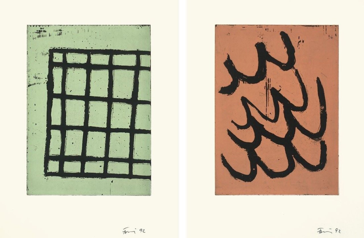This picture shows the following artwork: Günther Förg. Untitled. 1991.