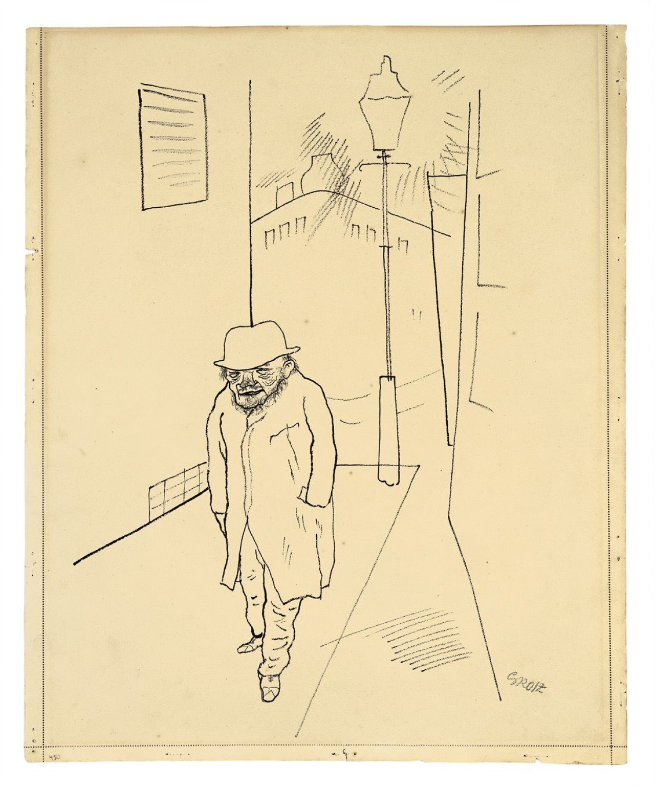 Auf diesem Bild ist das folgende Kunstwerk zu sehen: George Grosz. „Baul Ball“. 1920.