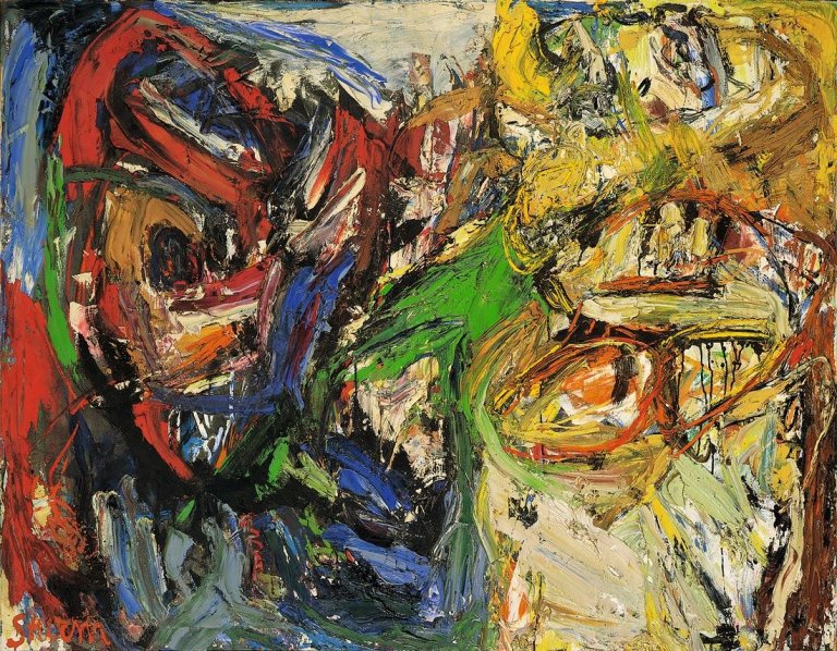 Auf diesem Bild ist das folgende Kunstwerk zu sehen: Helmut Sturm. Ungleiche Zwillinge. 1960.