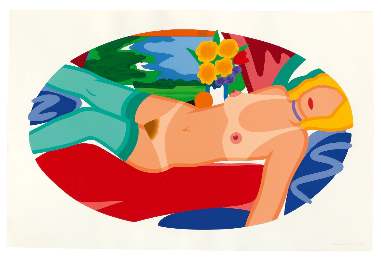 Auf diesem Bild ist das folgende Kunstwerk zu sehen: Tom Wesselmann. Beautiful Bedroom Kate. 1998.