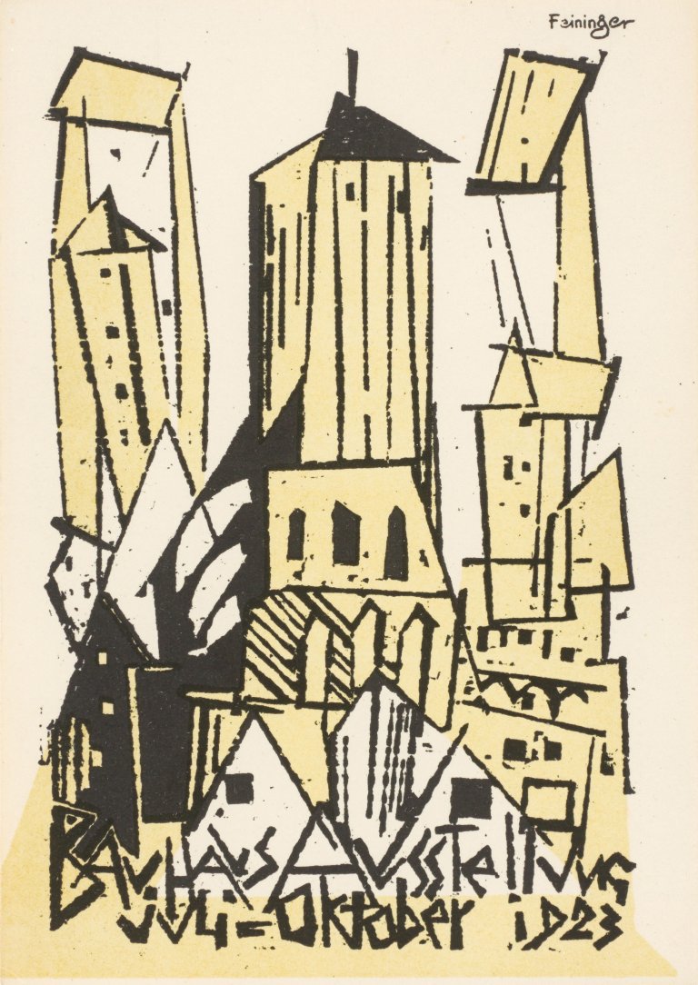 Auf diesem Bild ist das folgende Kunstwerk zu sehen: Lyonel Feininger. „Kirche“. 1923.