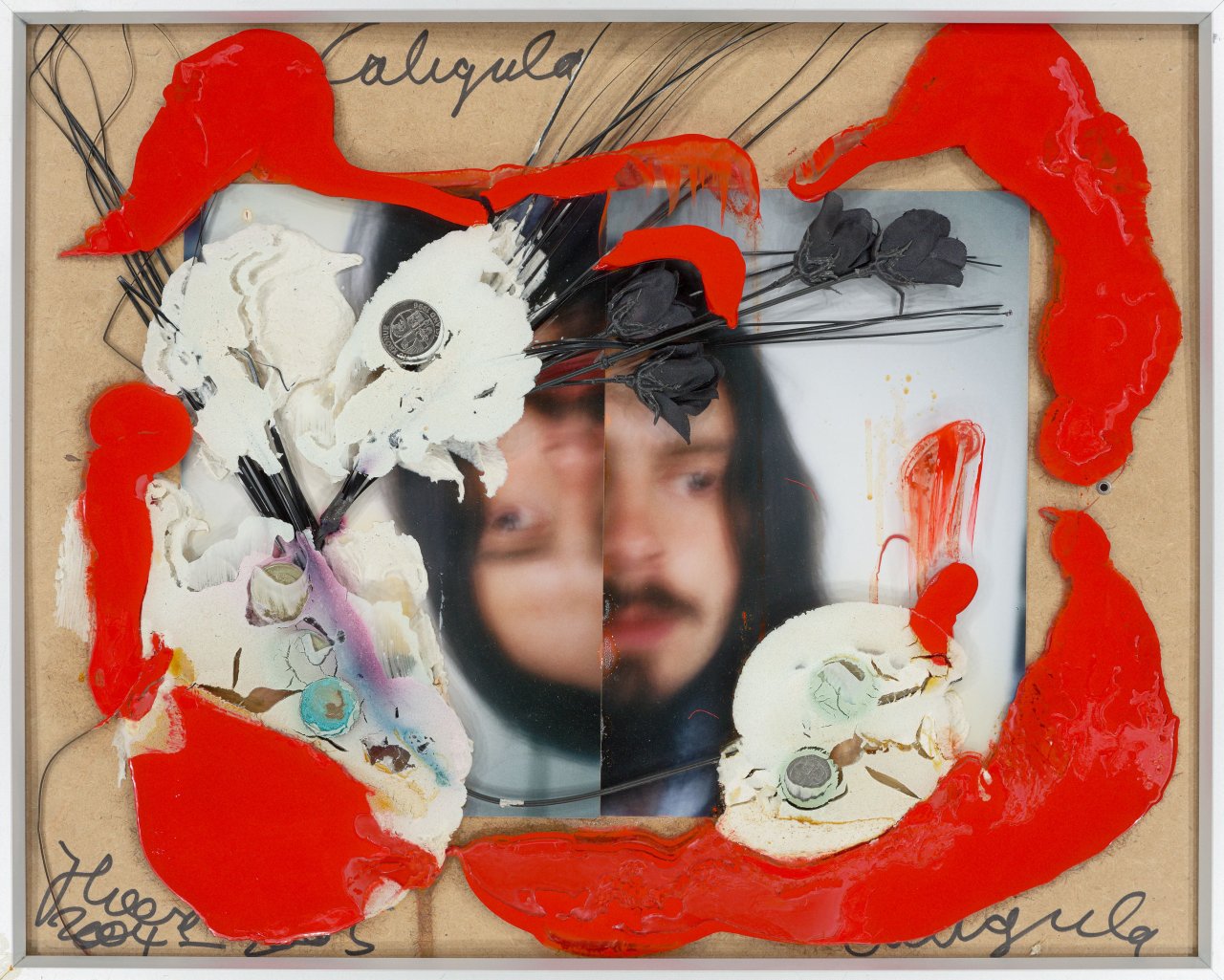This picture shows the following artwork: Jonathan Meese. ”DEIN STAATJANUSKOPF III ”UNBEDINGTHEIT”. 2005.