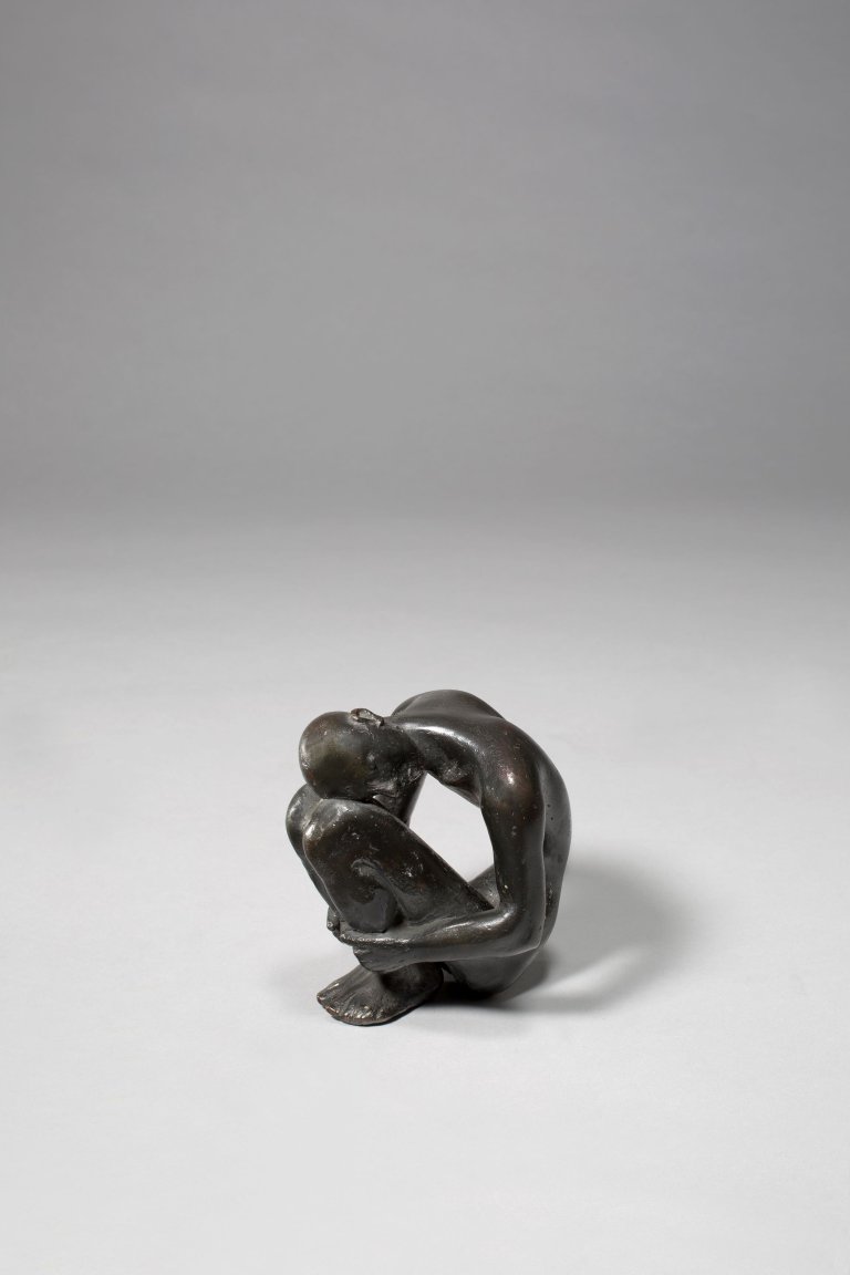 Auf diesem Bild ist das folgende Kunstwerk zu sehen: Karl-Heinz Krause. „Kleiner Träumender“. 1976.