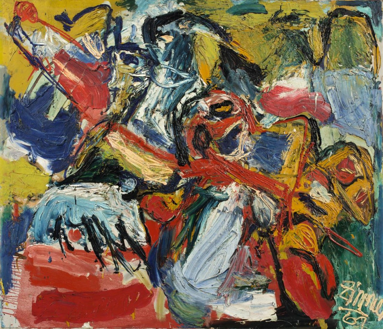 Catalog image of Ohne Titel. 1961