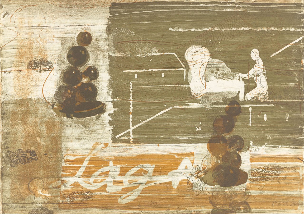 This picture shows the following artwork: Neo Rauch. ”Lage”. 1994.