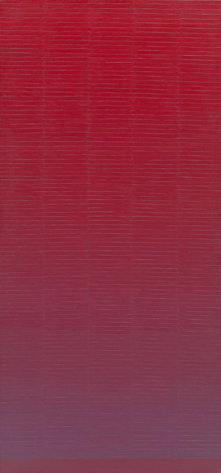 Auf diesem Bild ist das folgende Kunstwerk zu sehen: Johannes Geccelli. „Langer Rotschub“. 2002.