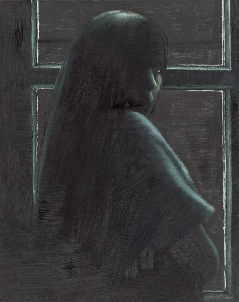 Auf diesem Bild ist das folgende Kunstwerk zu sehen: Sławomir Elsner. „„Portrait“ 16.“. 2007.