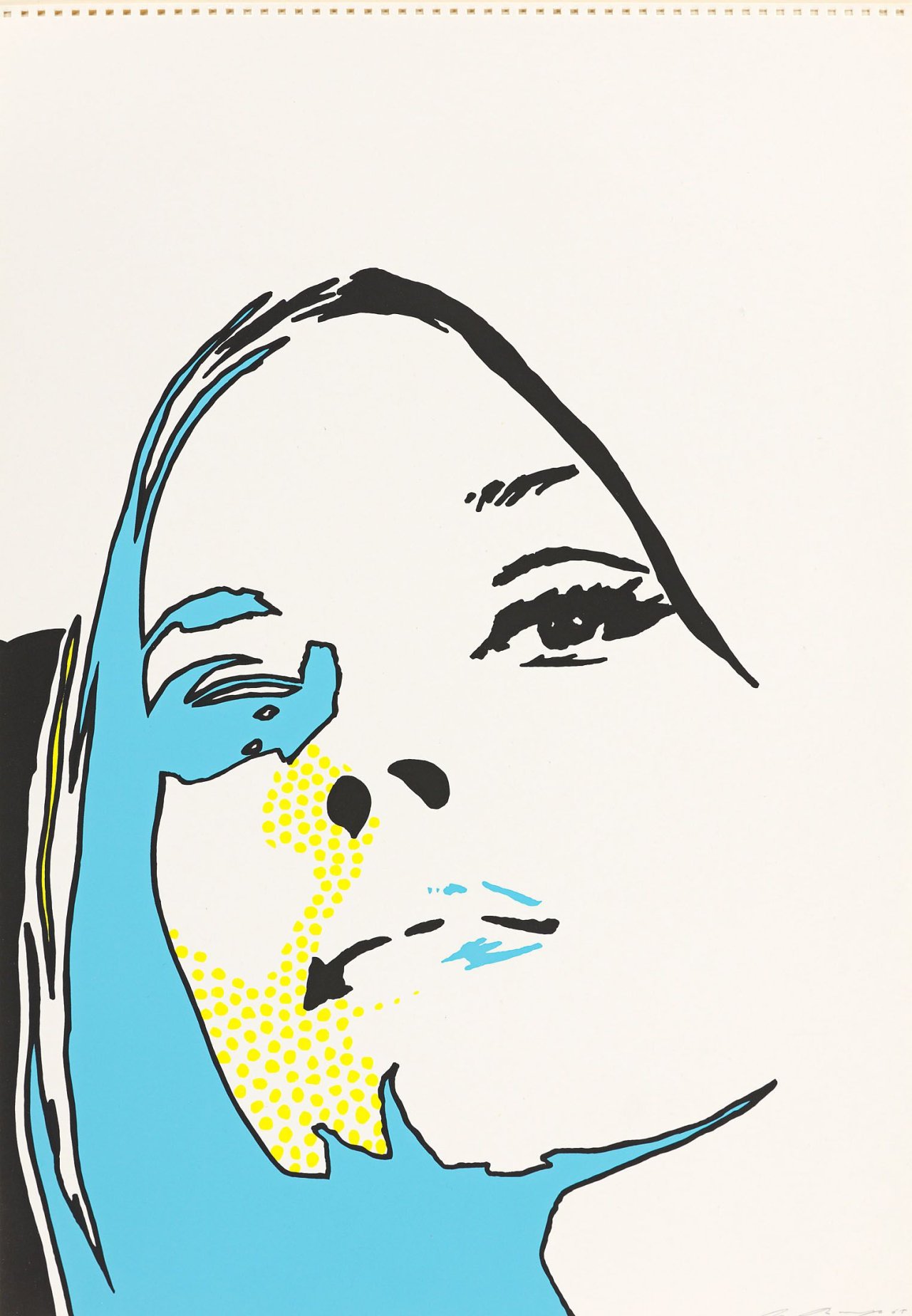 This picture shows the following artwork: Werner Berges. Untitled. 1968.