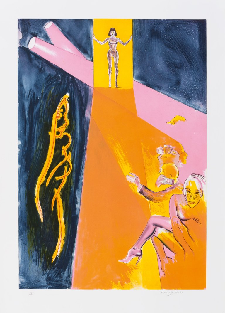 Auf diesem Bild ist das folgende Kunstwerk zu sehen: Allen Jones. „Catwalk“. 1998/99.