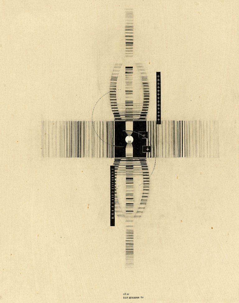 Auf diesem Bild ist das folgende Kunstwerk zu sehen: Ella Bergmann-Michel. Ohne Titel. 1926.