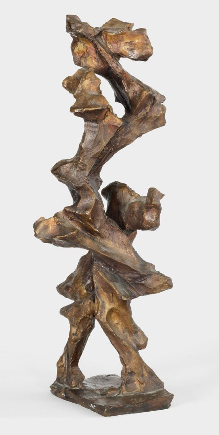 Auf diesem Bild ist das folgende Kunstwerk zu sehen: Andreas Urteil. „Figur, gedreht“. 1961.
