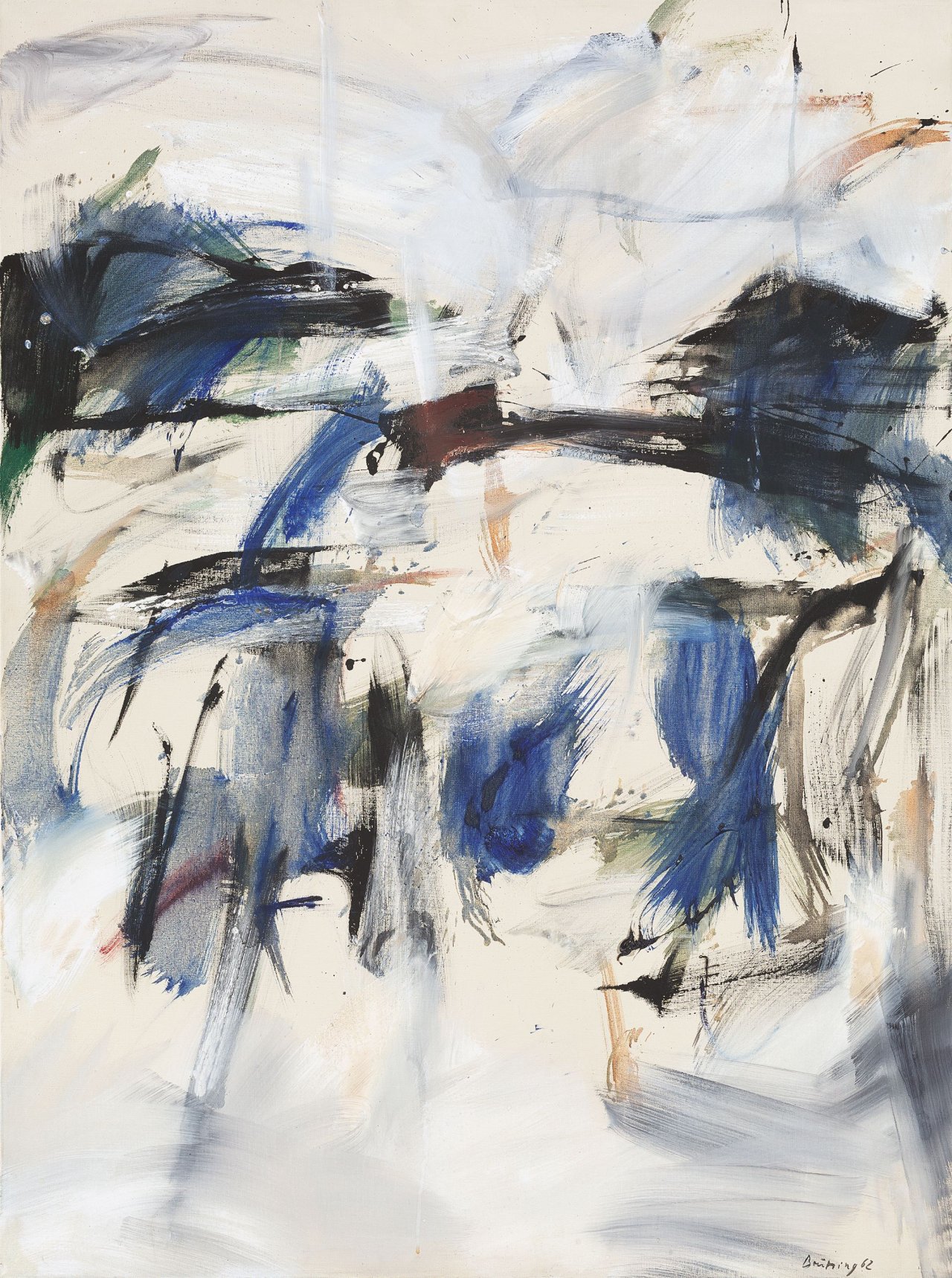 Auf diesem Bild ist das folgende Kunstwerk zu sehen: Peter Brüning. „Nr. 95“. 1962.