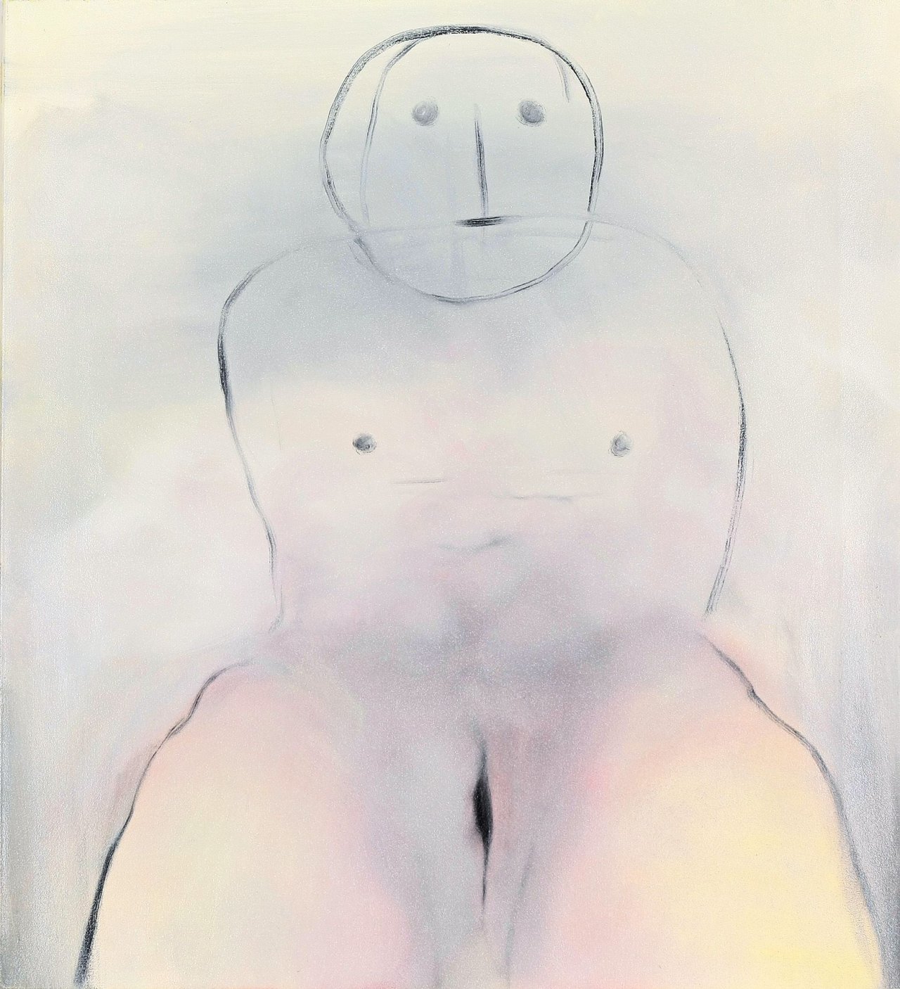 Auf diesem Bild ist das folgende Kunstwerk zu sehen: Miriam Cahn. „Angebot“. 1997/98.