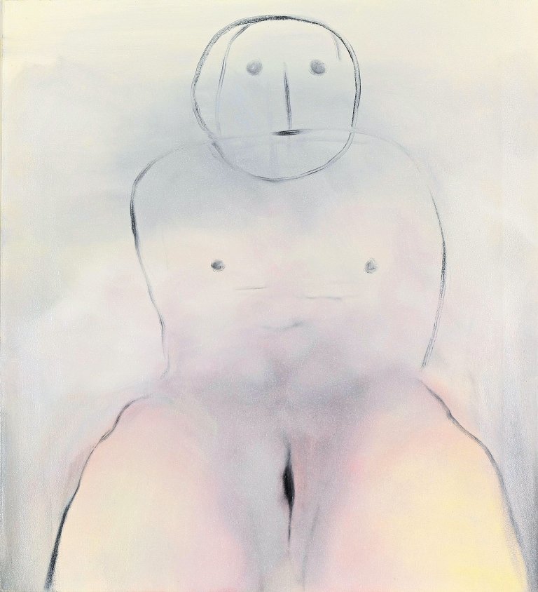 Auf diesem Bild ist das folgende Kunstwerk zu sehen: Miriam Cahn. „Angebot“. 1997/98.