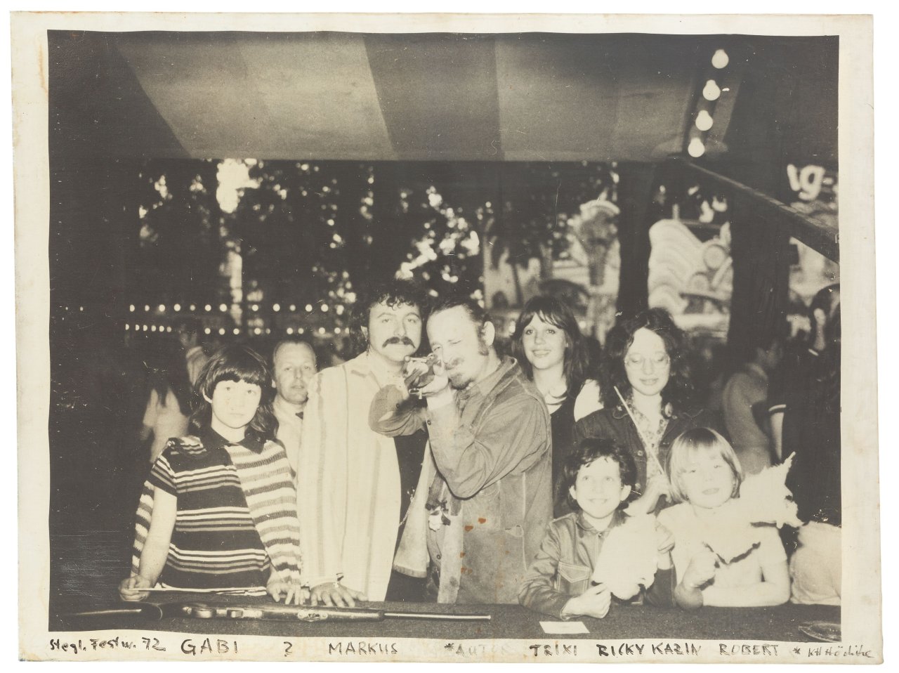Auf diesem Bild ist das folgende Kunstwerk zu sehen: Karl Horst Hödicke. „Steglitzer Festwochen 72“. 1972.