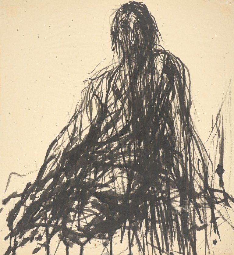 Auf diesem Bild ist das folgende Kunstwerk zu sehen: Max Uhlig. „Ohne Titel“. 1984.