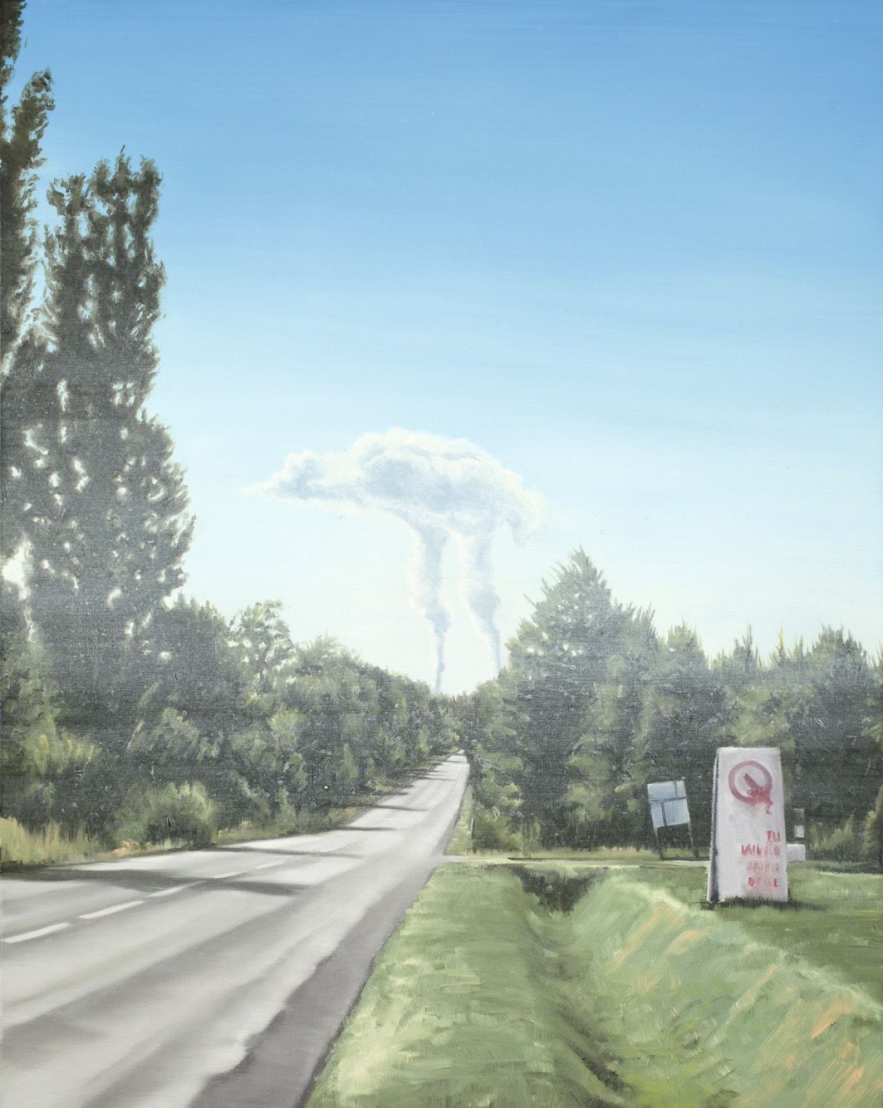 Auf diesem Bild ist das folgende Kunstwerk zu sehen: Sławomir Elsner. Vogel. 2007.