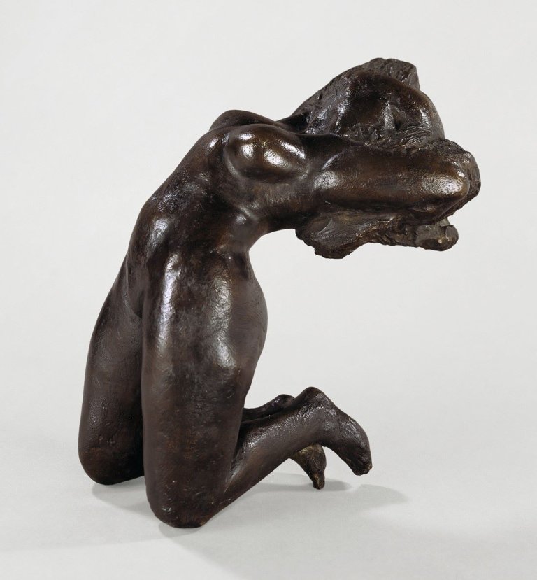 Auf diesem Bild ist das folgende Kunstwerk zu sehen: Waldemar Grzimek. „Schwebende II (Zustand II)“. 1971.