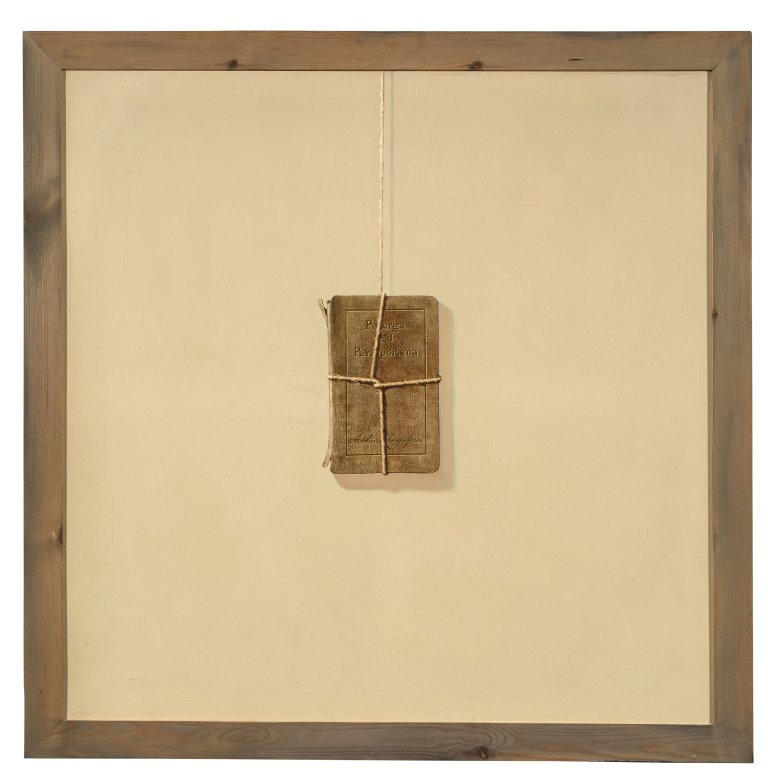 Auf diesem Bild ist das folgende Kunstwerk zu sehen: László Lakner. Ohne Titel (aus der Reihe: „Ästhetiken“). 1971.