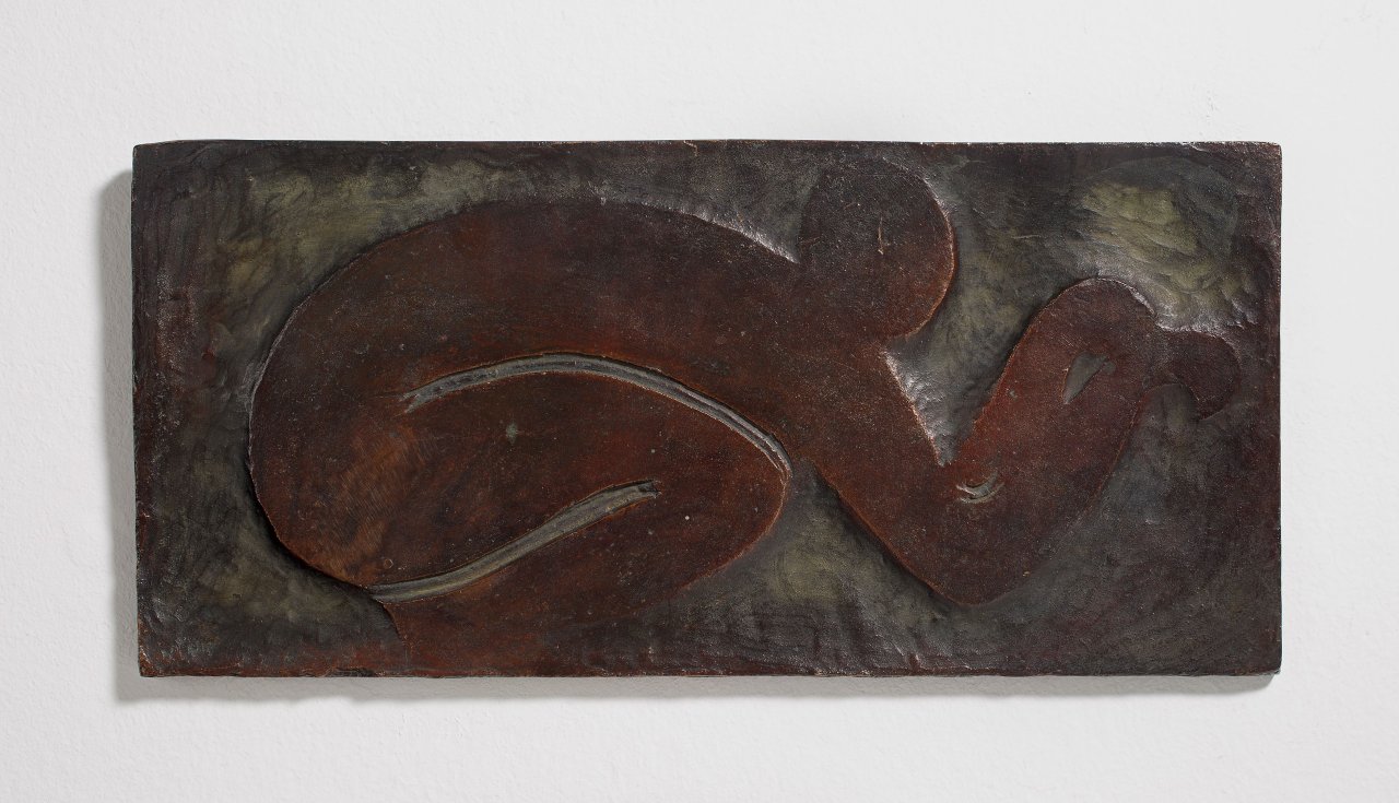 Auf diesem Bild ist das folgende Kunstwerk zu sehen: William Wauer. Hockender. 1920/nach 1922.