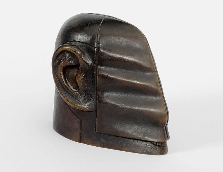 Auf diesem Bild ist das folgende Kunstwerk zu sehen: Rainer Kriester. „Goslarer Kopf“. 1981.
