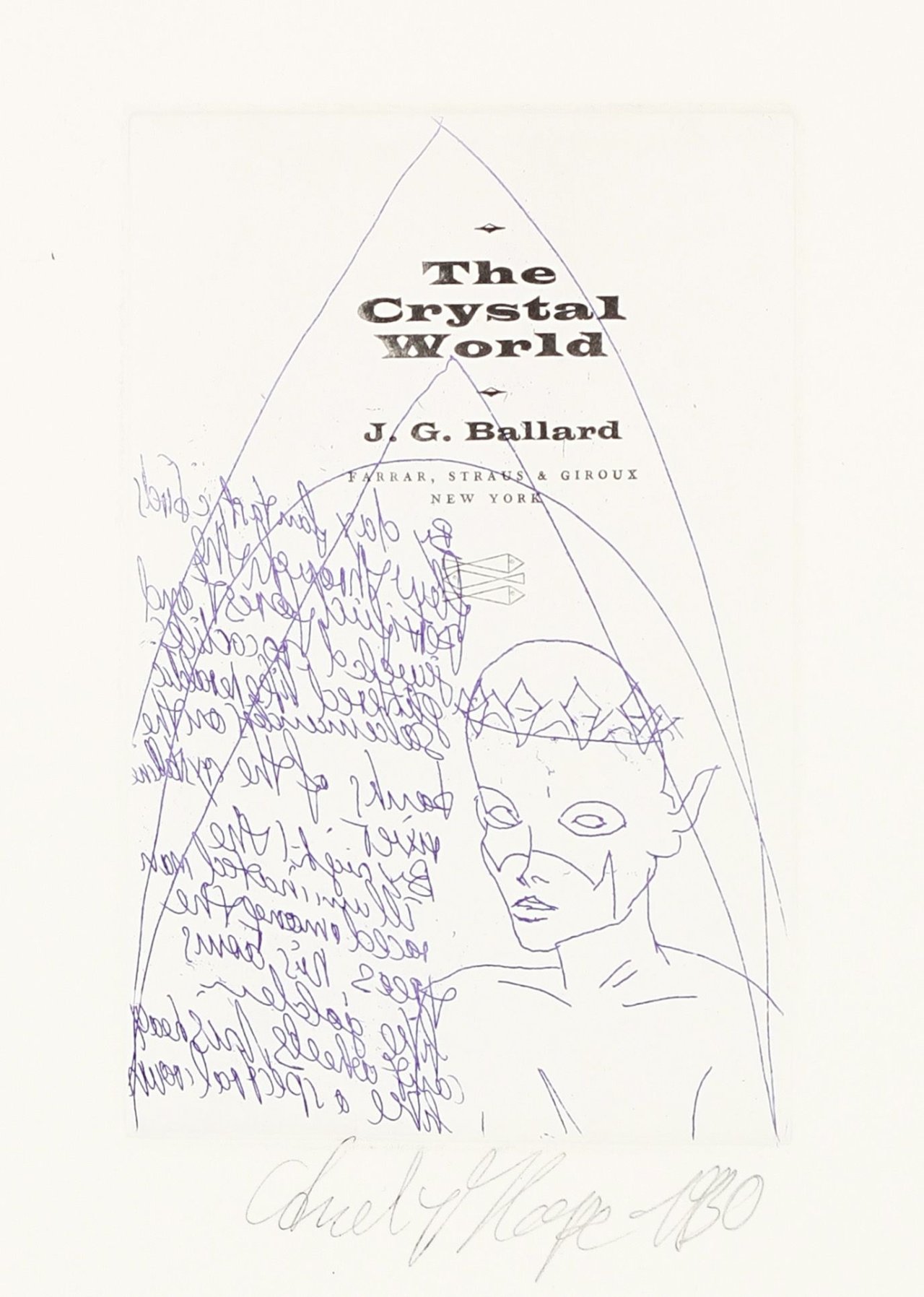 Auf diesem Bild ist das folgende Kunstwerk zu sehen: Andy Hope. „Andy Hope 1930 Imaginary With J.G. Ballard“. 2010.
