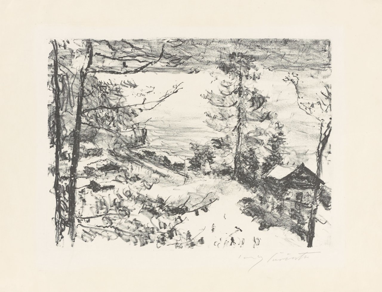 This picture shows the following artwork: Lovis Corinth. „See-Ufer“. 1922.