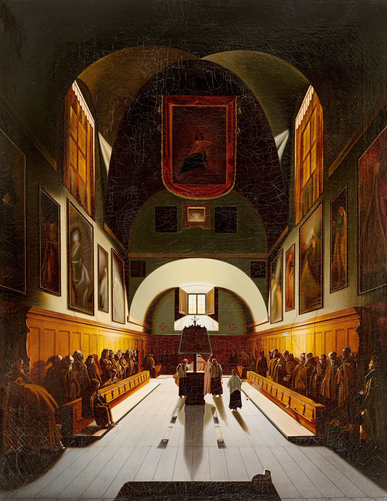 Catalog image of Der Chor der Kapuziner in der Kirche Santa Maria dell`Immacolata Concezione in …