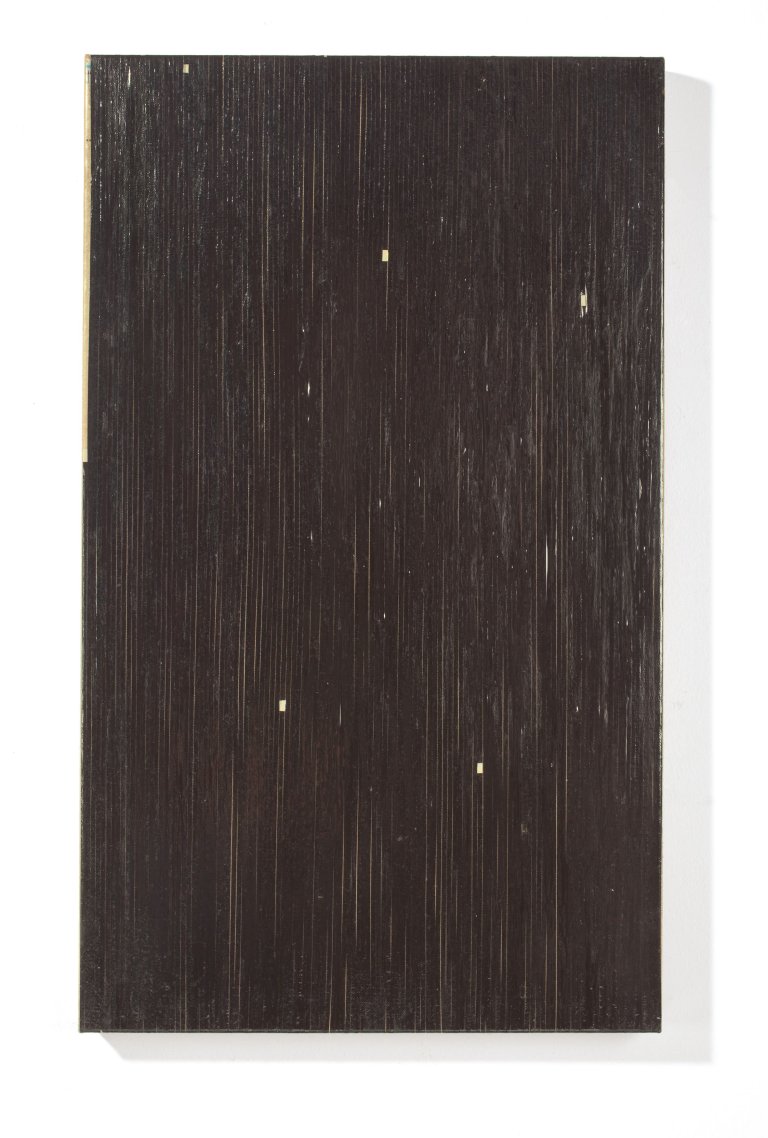 Auf diesem Bild ist das folgende Kunstwerk zu sehen: Gregor Hildebrandt. „PLAIN SONG [Cure] – i think it’s dark and it looks like rain“. 2007.