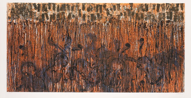 Auf diesem Bild ist das folgende Kunstwerk zu sehen:  Arman. Ohne Titel. 1990.