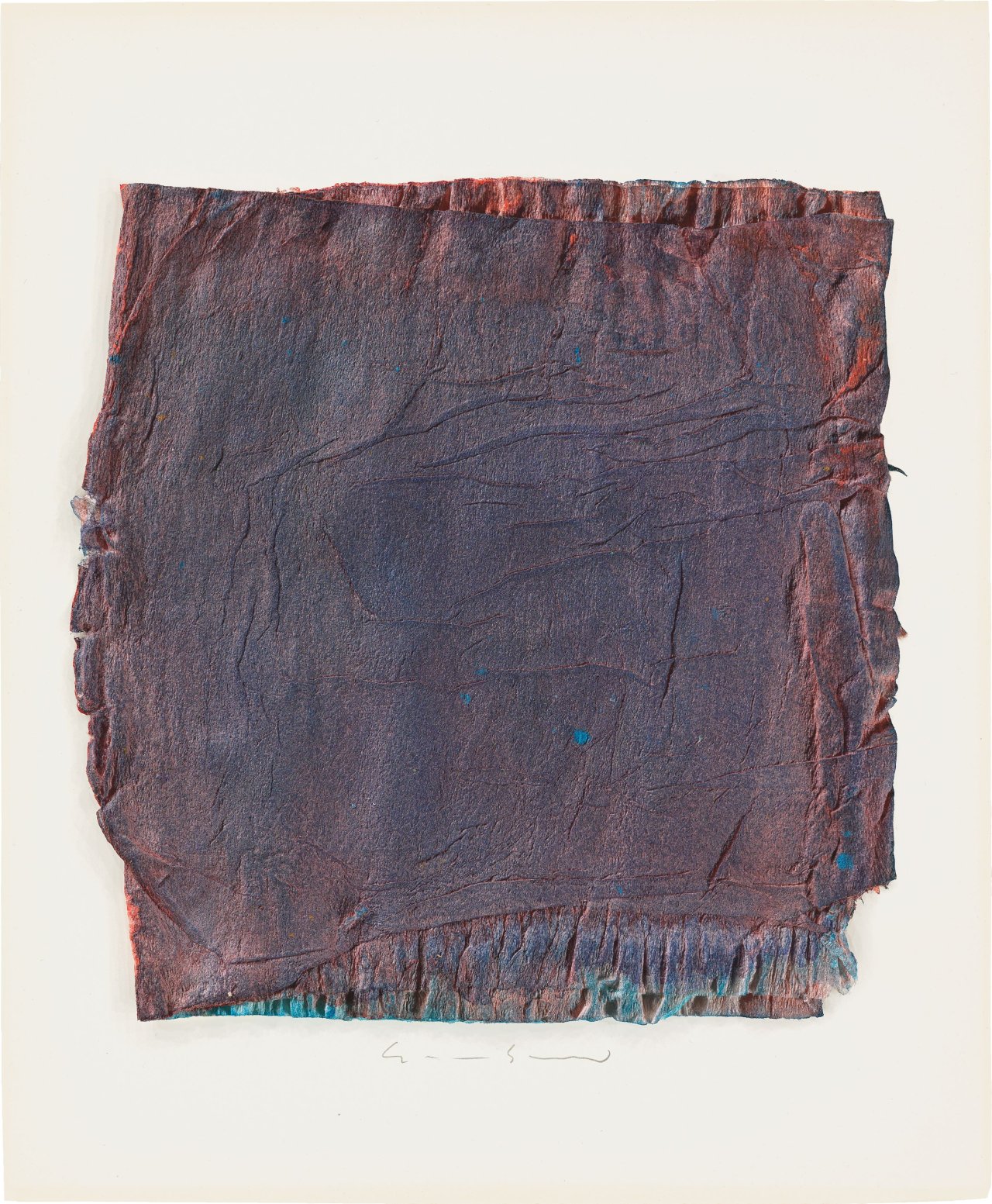 Auf diesem Bild ist das folgende Kunstwerk zu sehen: Gotthard Graubner. Ohne Titel. Um 1983.