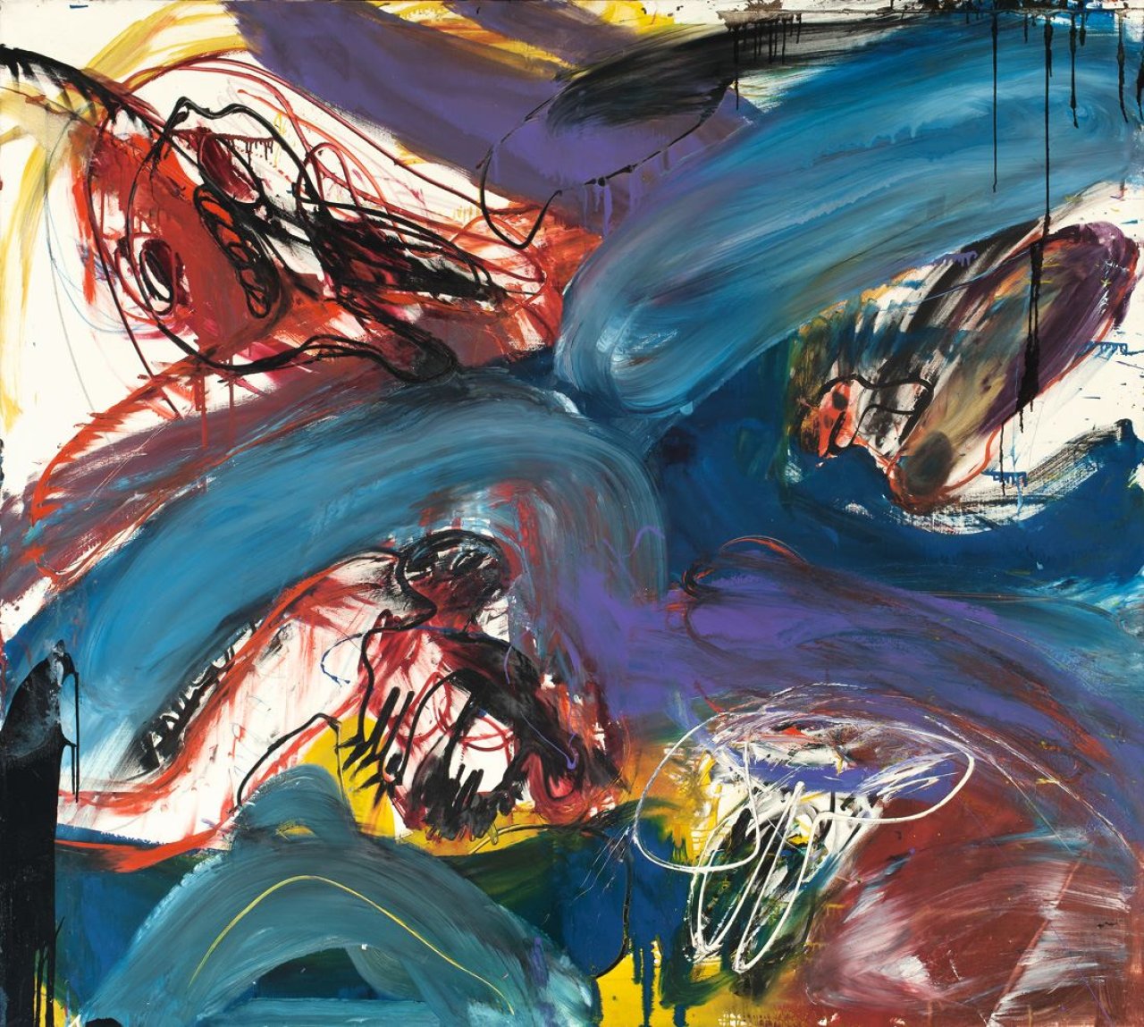 Auf diesem Bild ist das folgende Kunstwerk zu sehen: Walter Stöhrer. „(Ohne Titel)“. 1973.